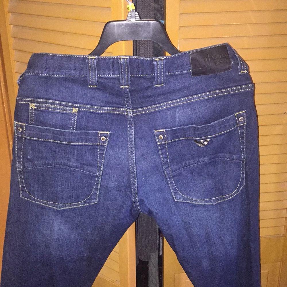 Used Armani jeans J08 Slim 31x30 - Picture 4 of 7